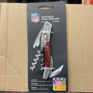 New Jacksonville Jaguars Wooden Waiter’s Wine Bottle Opener